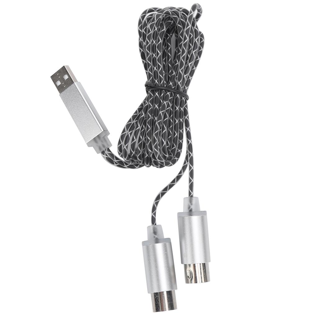 Кабель MIDI для передачи данных USB TPE оболочка Электронное пианино к компьютеру Линия для редактирования и подключения