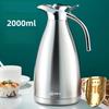 Large Capacity Stainless Steel Water Bottle Long-Lasting Thermal Insulation Bottle Household Classic Water Kettle