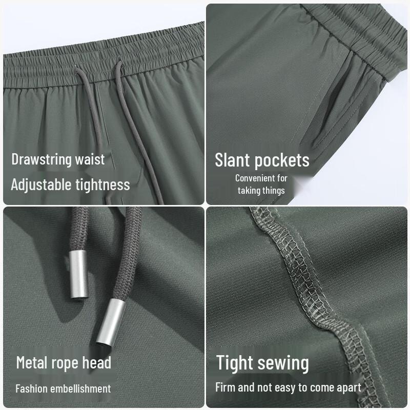 Warrior Men's Spring Loose Fit Wide-Leg Sports Pants