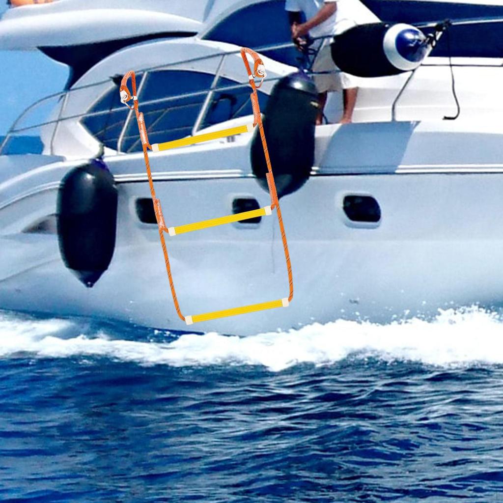 Boat Rope Ladder for Easy Access To Canoes And Motorboats