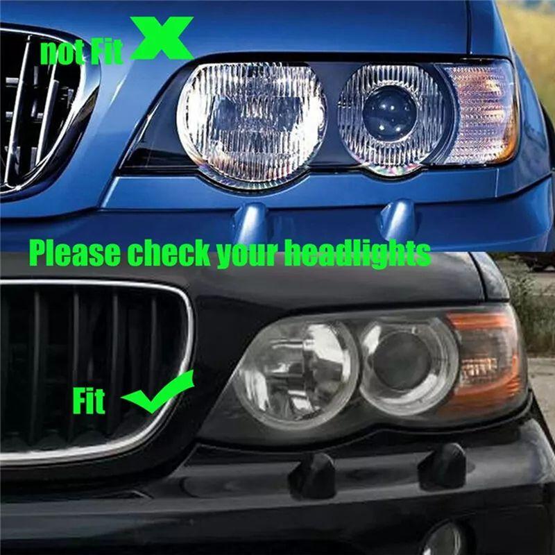 Custom Kidney Grille Upgrade For BMW X5 E53 LCI 2004-2006, Model Numbers 51137113733 And 51137113734