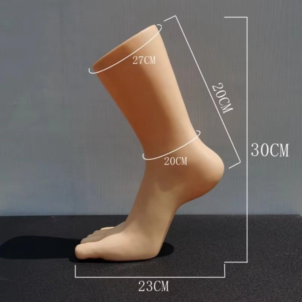 Black White Skin Color Sock Display Stand Five Toe Shoe Form Mannequin Photography Display