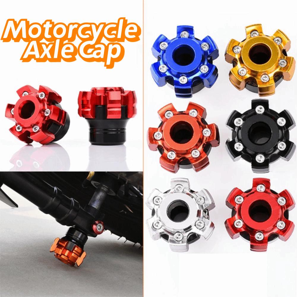 Universal Fit Motorcycle Axle Cap Shock Absorbing Front Suspension Protection Cup Rear Fork