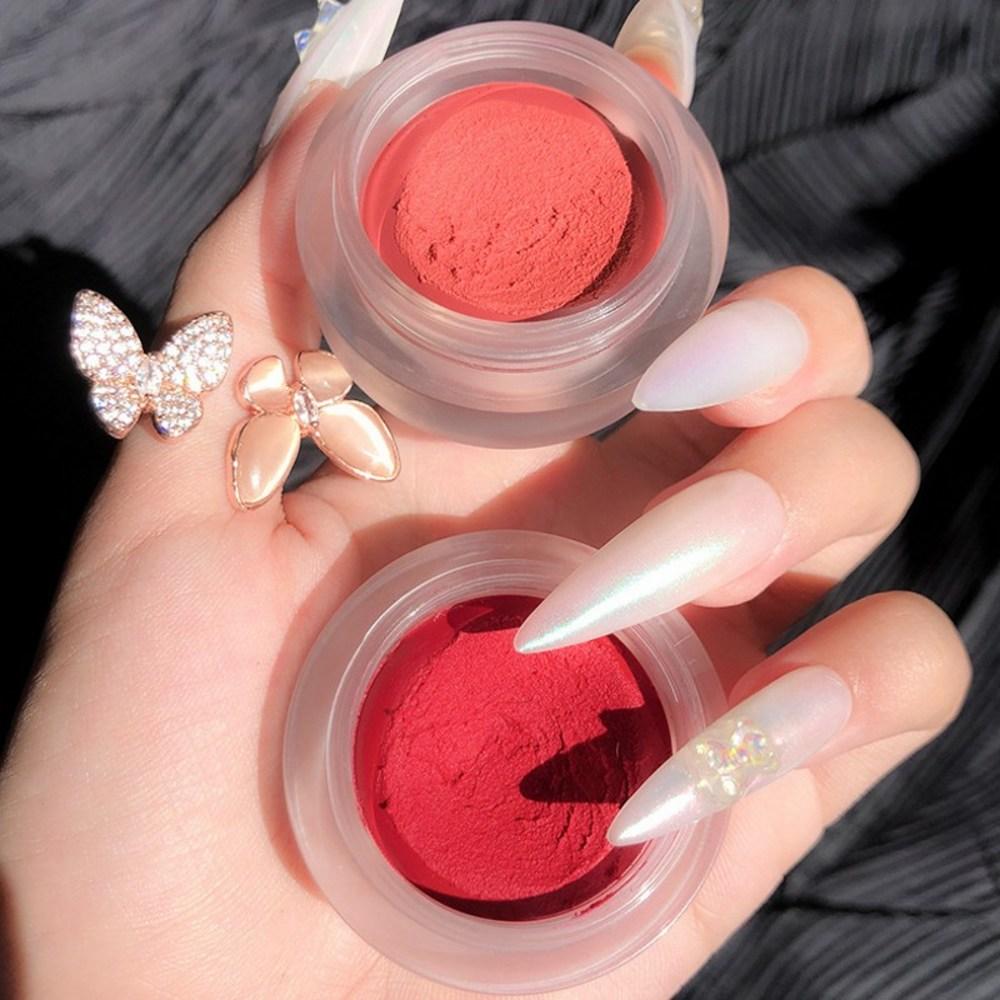 Lip Mousse Matte Lipstick Mud Makeup Palette Red Rouge Long Lasting Tint Cream Pigment Silky Texture Cheek Peach Blush, 58