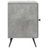 Nightstand Concrete Gray 43 x 34.5 x 50 cm Engineered Wood
