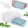 Creative Ice Cube Maker Box 3 Layer Ice Ball Storage Box Round Ice Cube Trays Summer