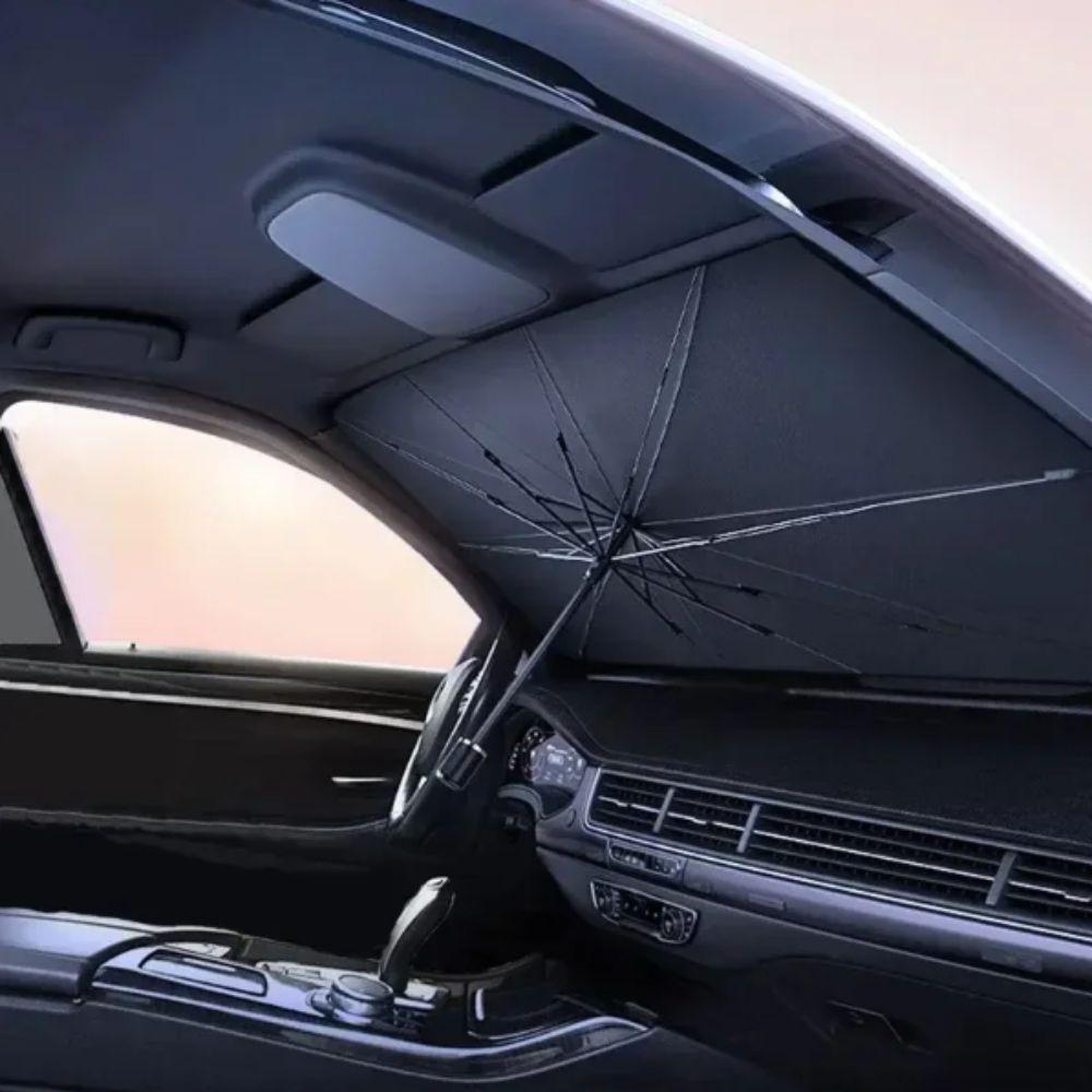 Retractable Car Parasol Thermal Insulation Car Sun Shade Car Umbrella Sunlight Exposure