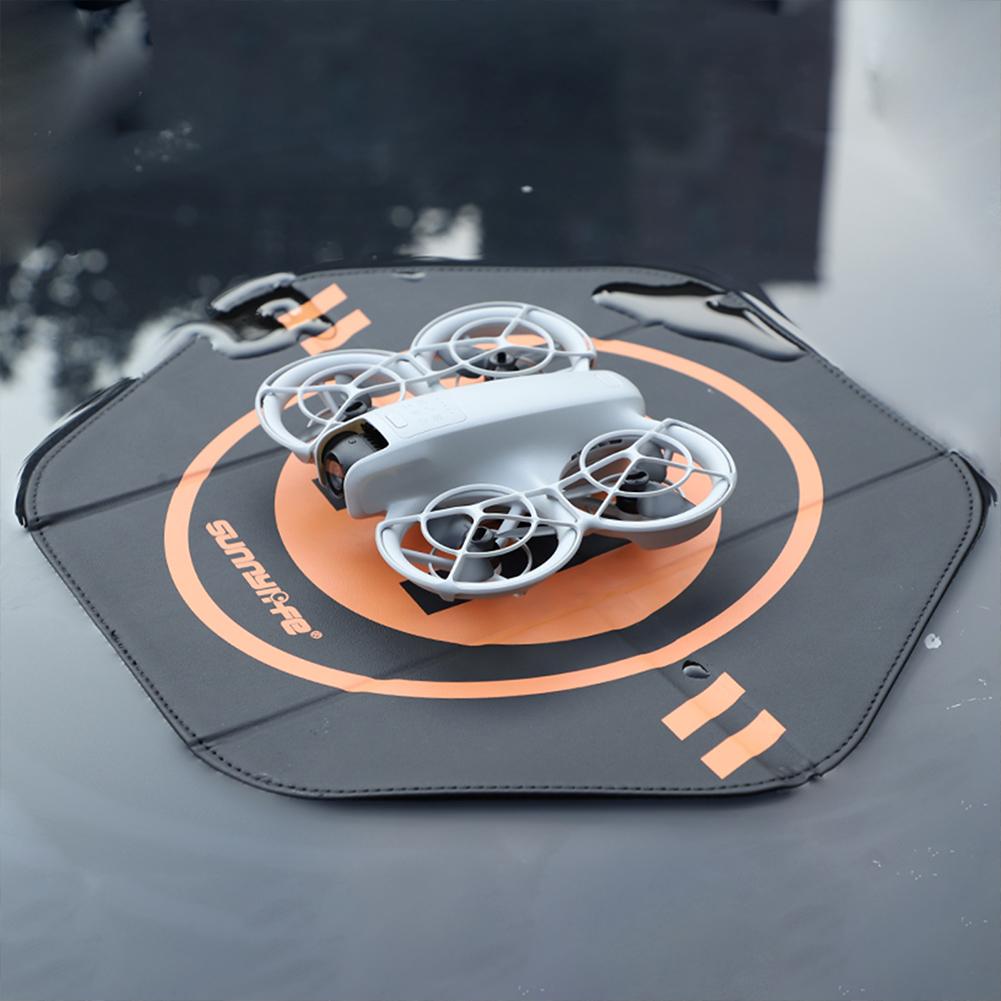 Foldable Landing Pads for DJI NEO/Mini4Pro Drone Mat Universal 35cm Parking Apron Quadcopter Pad Anti-Damage Drone Accessories