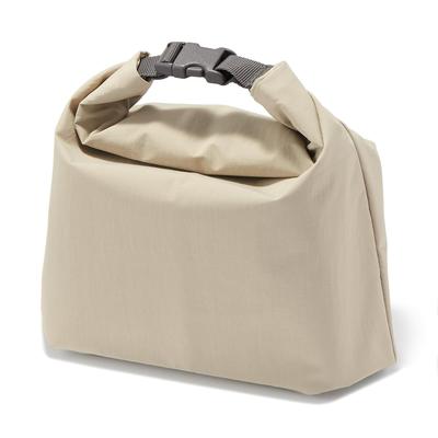 Muji Регулируемая высота Сумка-ланч с закатывающимся верхом Большой Бежевый