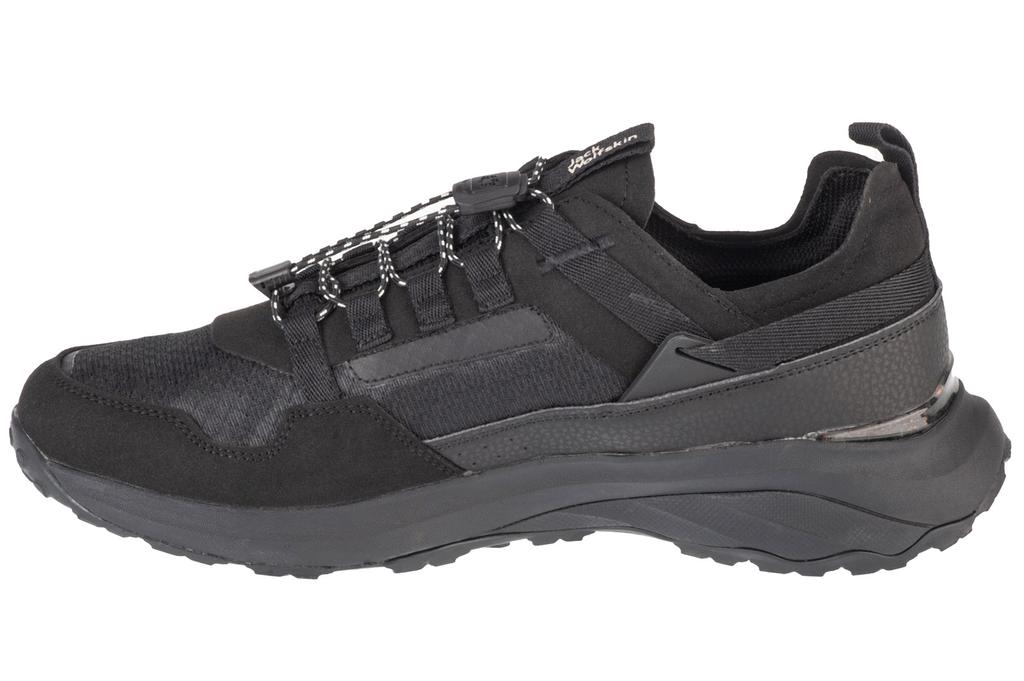 Jack Wolfskin Dromoventure Athletic Low M, Мужские черные кроссовки