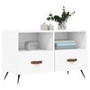 VidaXL TV Stand White 80x36x50 Cm Engineered Wood 828940