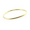 [N7275] - Gold Plated Bracelet 'Demi-Jonc' - 60 Mm 3 Mm