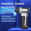 Cordless Air Blower Electric Pump Turbo Jet Fan 130,000RPM Strong Blowing Household Air Duster Camping Car Pillow Mat Inflator