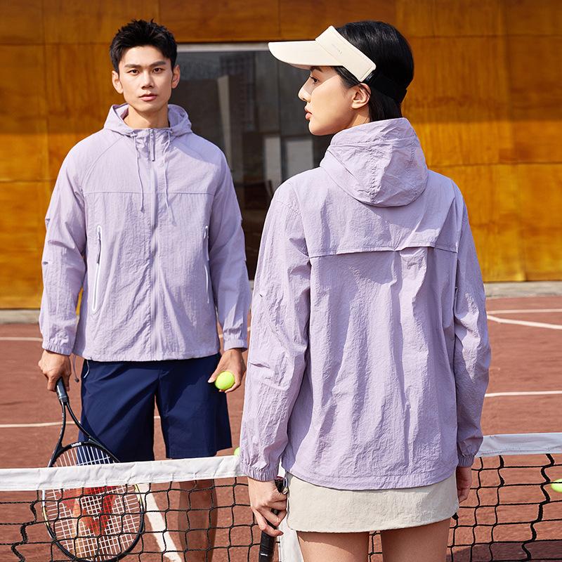 Summer UPF10 + Sunscreen Clothing Men's and Women's Light and Breathable Jacket Outdoor Hiking UV Protection Sunscreen Clothing