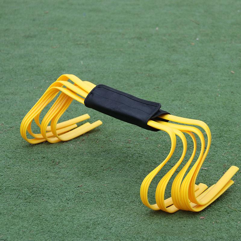 Мини-барьеры для футбола Портативное футбольное оборудование для тренировки скорости Съемные барьеры для ловкости Лестница Спортивное защитное оборудование