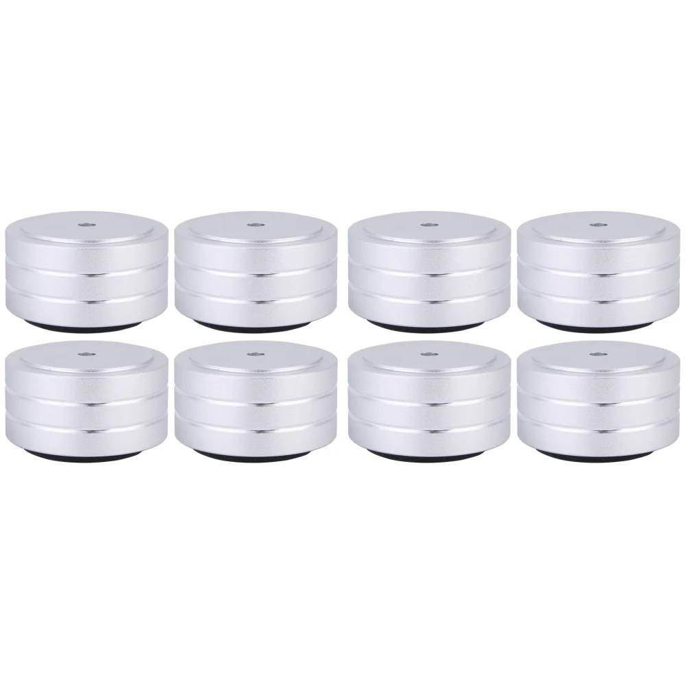 4/8/12 шт. Изоляционные ножки для колонок, Вибропоглощающие ножки, Изоляторы для аудио из алюминиевого сплава для сабвуфера, ЦАП, CD-проигрывателя, проигрывателя, усилителя