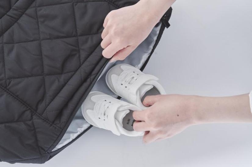 [THEATHEA] AMELIE 3-Way Quilted Diaper Bag Set (3-Piece Set)