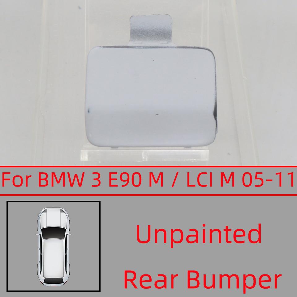 Rear Bumper Tow Hook Eye Cover Cap For BMW 3 E90 2005 2006 2007 2008 2009 2010 2011 M SPORT 51128041134 Towing Hauling Trim Lid