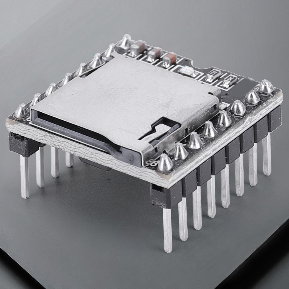 Модуль MP3-плеера DFPlayer Mini TF-карта USB-диск для Arduino Mini MP3 DF Player Аудио Голосовой Модуль IO/Последовательный Порт/AD MP3-TF-16P