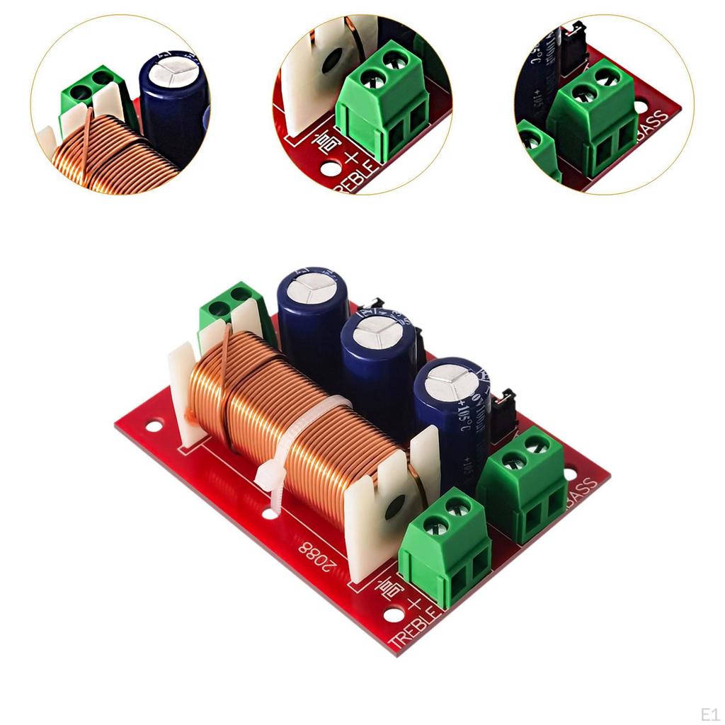 Кроссовер для динамика 2-полосный кроссовер Бас Домашнее аудио Сделай сам Два