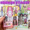 Demœ Hunters DIY Stickers Set Puzzle Face Changing Stickers Kpop DIY Phone Laptop Luggage Skateboard Graffiti Decals Kids Gift