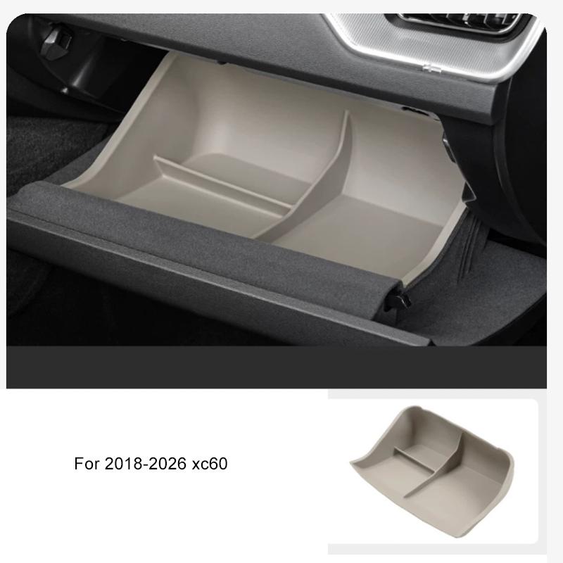Для Volvo XC60 S90 XC90 пассажирский перчаточный ящик перегородка ящик для хранения ящик для хранения внутренняя отделка