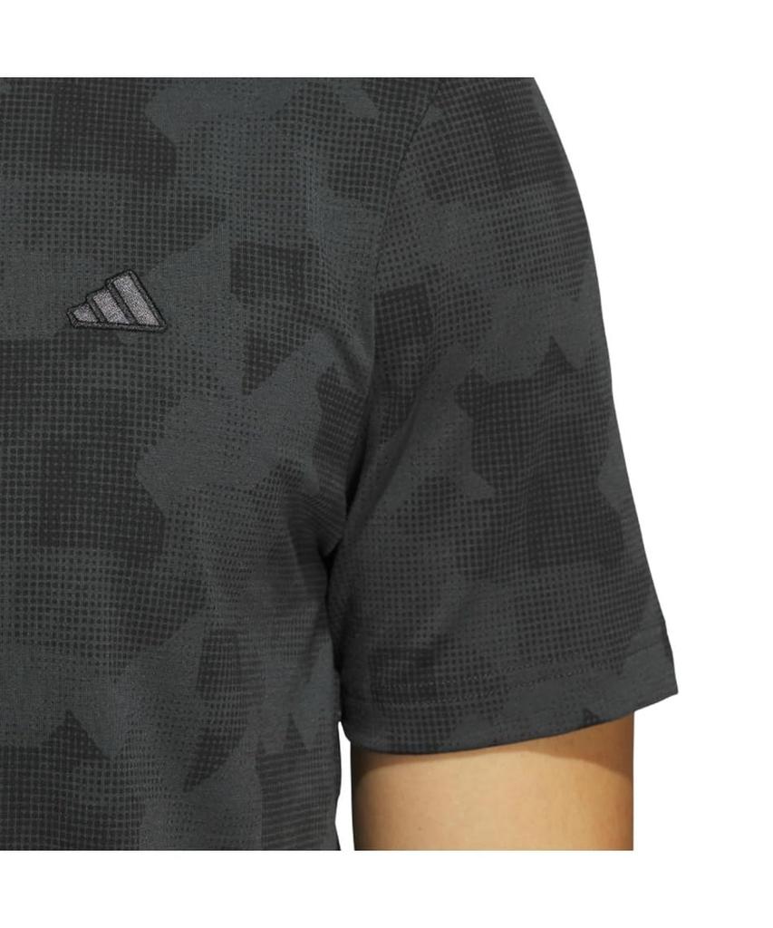 Футболка с коротким рукавом и градиентным графическим принтом Adidas Golf Beyond the Course для мужчин, темно-синяя/белая