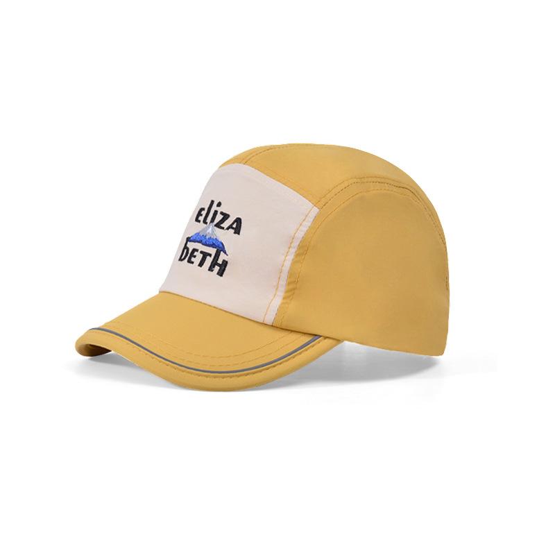 Детская кепка с вышивкой, кепка-пятипанелька, весенне-осенняя, для улицы, солнцезащитная бейсболка, быстросохнущая, водонепроницаемая, шляпа от солнца