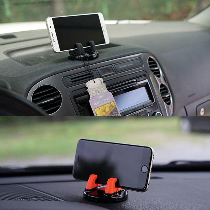 Car Phone Holder Stands Rotatable Support Mobile Mount Dashboard GPS Auto Accessories