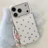 Двухслойный лазерный чехол-сердечко для iPhone 14/13/12/11 Pro Max, противоударный дизайн