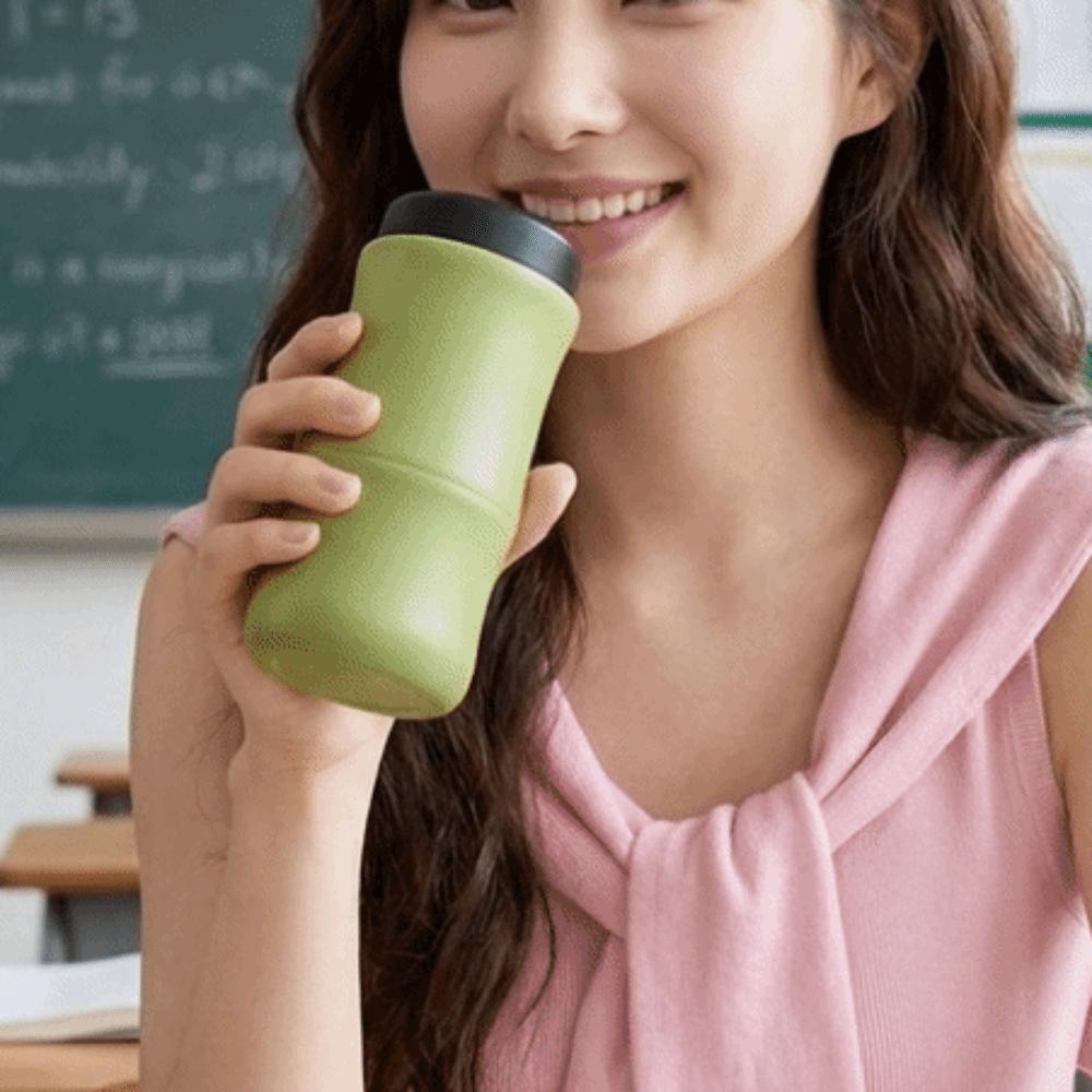 Stainless Steel Mini Insulated Flask Portable Insulated Tumbler Simple Design Thermos Cup  Hiking