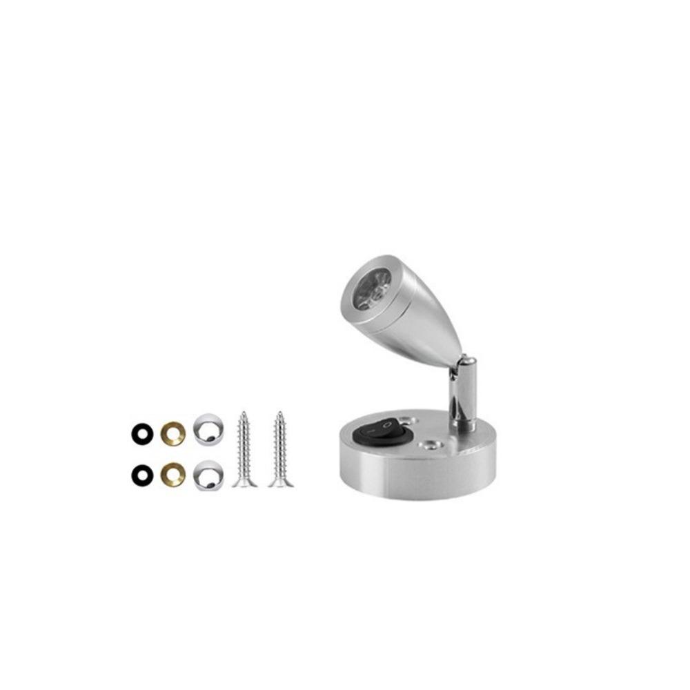 3 Вт светодиодный прожектор для автофургона 12 В -24 В настенный светильник для чтения в салоне лодки, яхты кемпера прицепа общежития