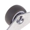 1/4Pcs Silent Rubber Casters, Drawer Wheels, For Furniture Kitchen Cabinet Table ,Of Side Installation Low Profile Replace Wheel