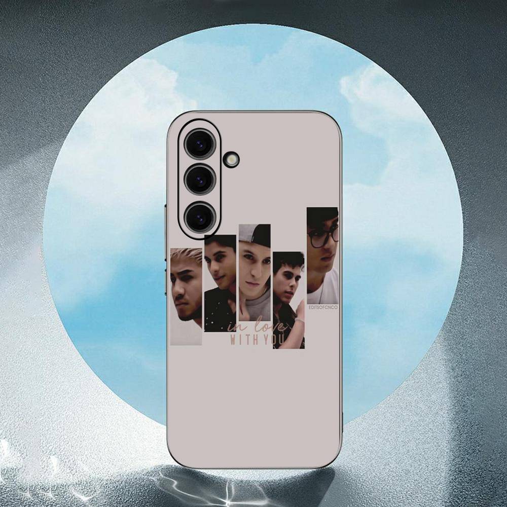 Cnco Luxury Black Phone Case For Samsung Galaxy S23 S24 S25 Ultra S22 Plus S21