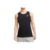 Sportswear Comfortable Fashion Solid Color Versatile Vest Men Tops Black BQ1261-010
