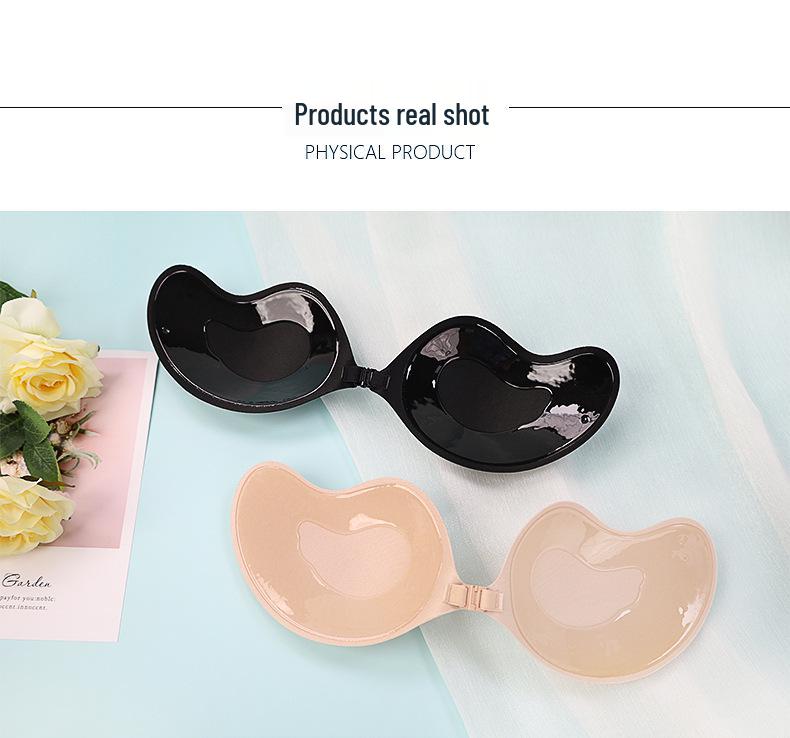 Ультратонкий бюстгальтер пуш-ап без бретелей с невидимыми накладками на соски - Женские анти-прозрачные накладки, сексуальные пастилки-чашечки манго