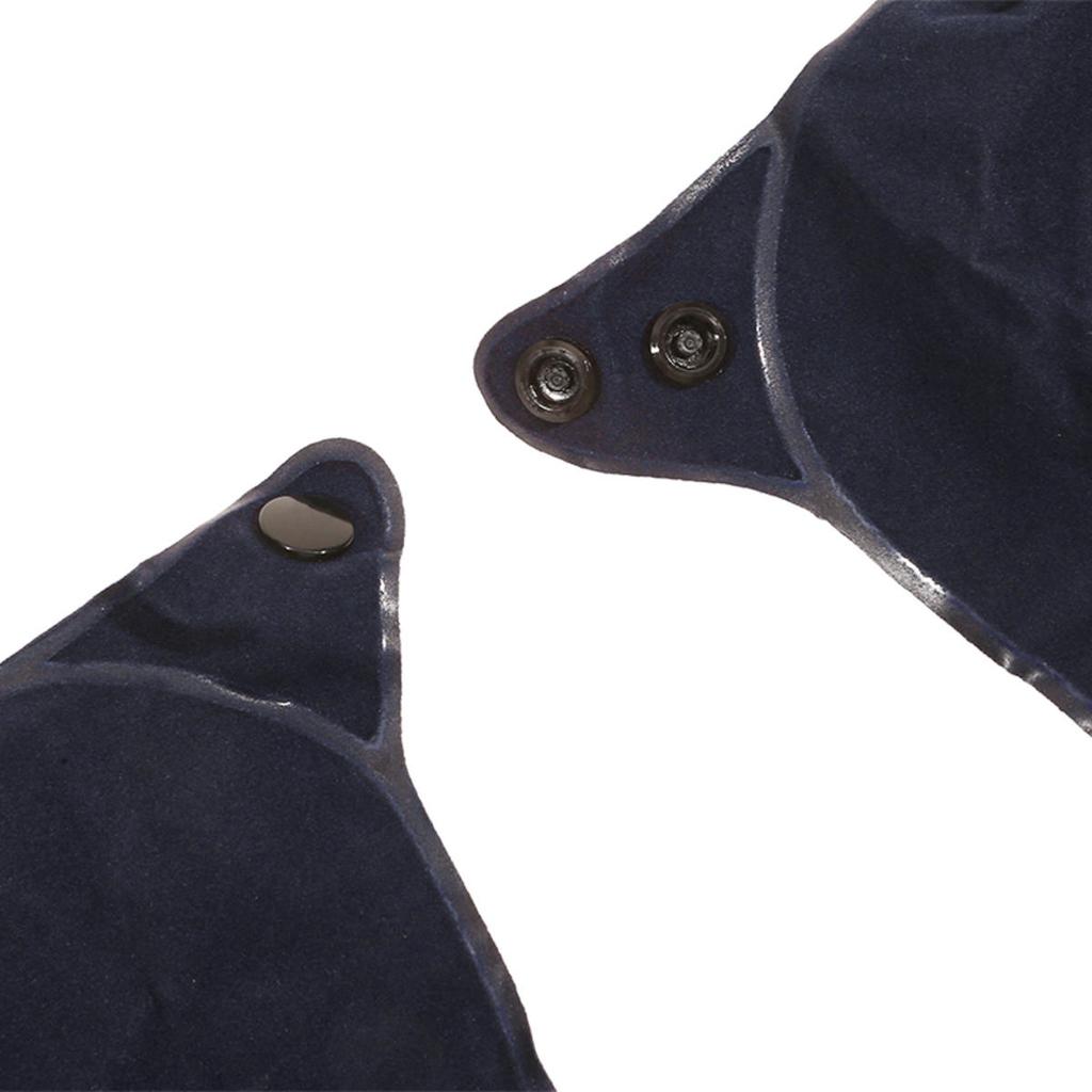 Flocking Inflatable Neck Pillow Portable Pillow Can Be Stored Self Filled Suitable For Outdoor Travel Camping Hiking