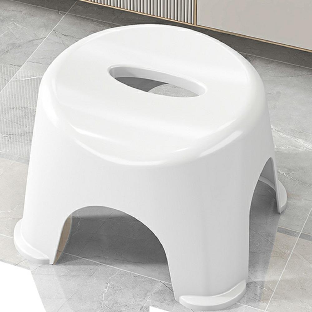 Non-slip Small Low Stool Transparent Kid Stool Simple Shoe Changing Stool for Kids