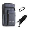 Single Double Layer Men Phone Pouch Waterproof Cellphone Bag Phone Waist Bag  Outdoor Phone Storage