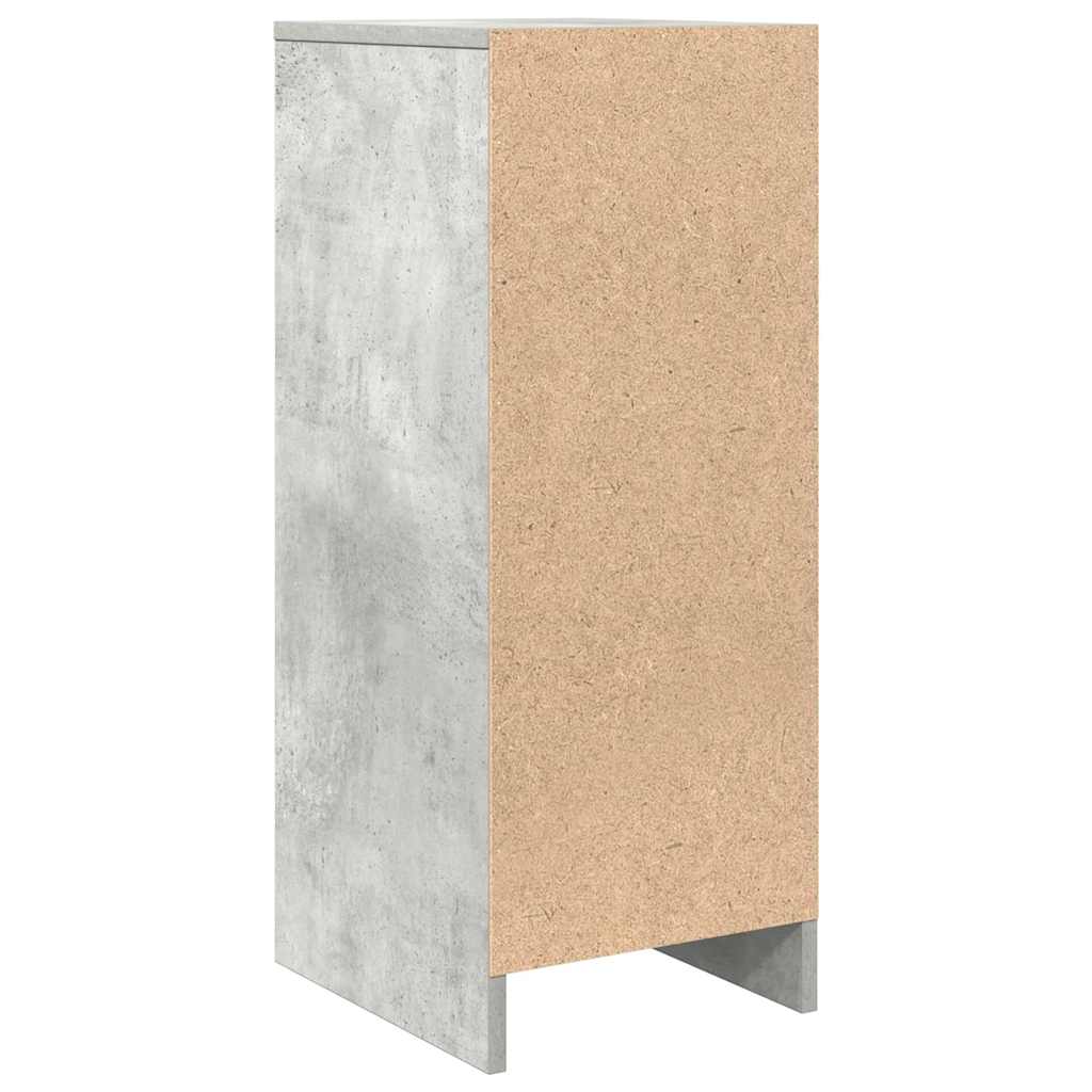 Sideboard Concrete Grey 29.5 x 34 x 76 cm Particleboard