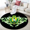 ADO Den Haag,Round Area Rug,Carpet Rug for Living Room Bedroom Sofa Playroom Decor,Non-slip Floor Mat