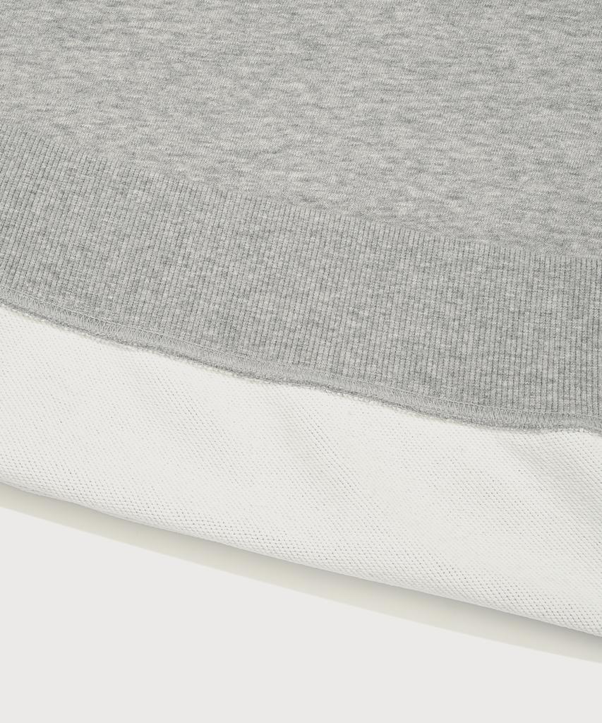 COVERNAT Arch Logo Sweatshirt Melange Gray