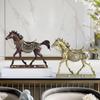 Figurine Collectible Horse Ornament Tabletop Decoration Sculpture for Furniture Desk Decoration Bookcas Office Home Decor