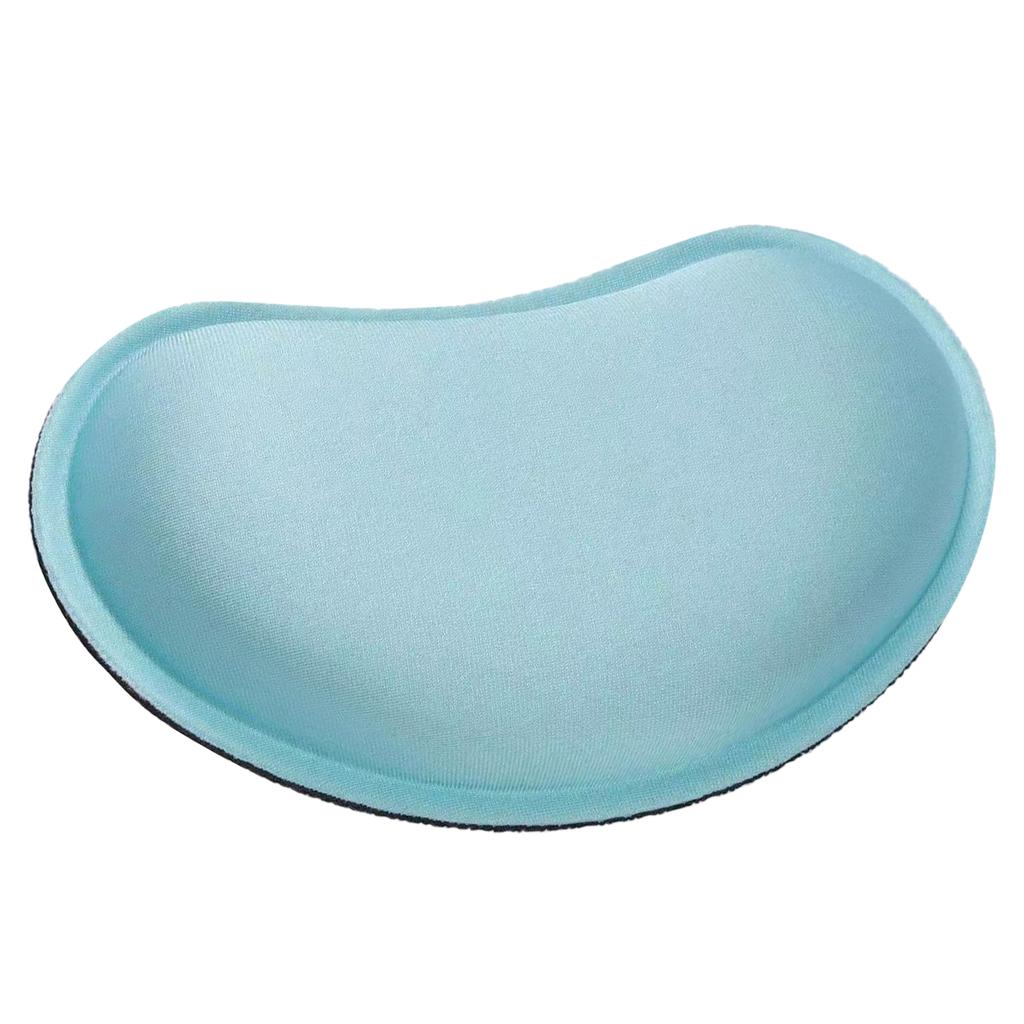 Ergonomic Memory Foam Mouse Wrist Rest Pad Lycra Fabric Pad Cushion for Computer Offices Work PC Gaming Office Workers