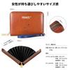 Passbook passbook card can also hold a bellows with strap [SNOOPY] case, holder, case, seal, style, (brown) [product]