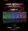 104-клавишная механическая клавиатура с подсветкой, русско-английская
