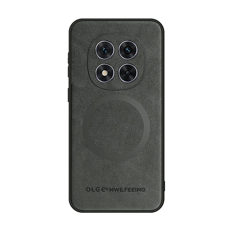 Magnetic Wireless Charge Leather Phone Case for Xiaomi Redmi Note 14 13 Pro+ 11SE / 12 11 10 Pro / Poco M6 Pro Soft Bumper Cover
