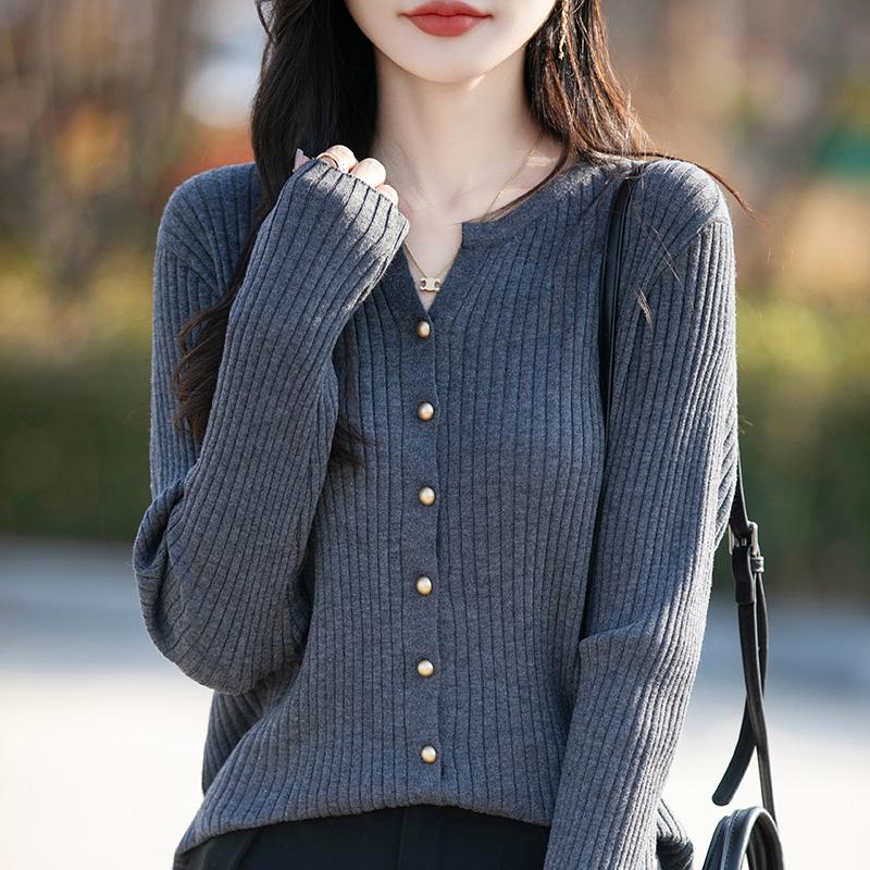 Женский легкий кардиган из 50% шерсти и 50% шелка Mulberry — универсальный трикотаж на все 4 сезона для комфорта и стиля в любое время года