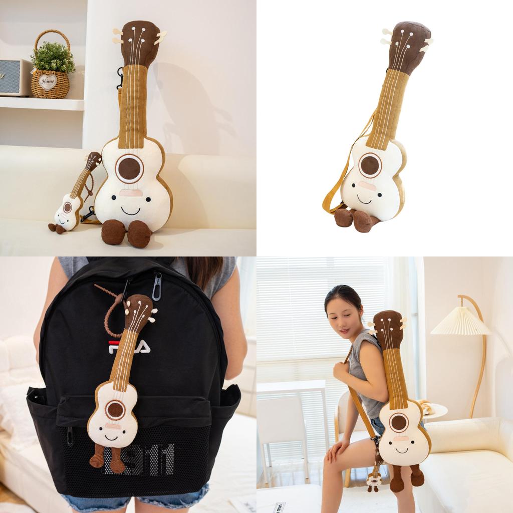 Плюшевая игрушка-гитара для коллекционеров и детей из мягкого ПП хлопка