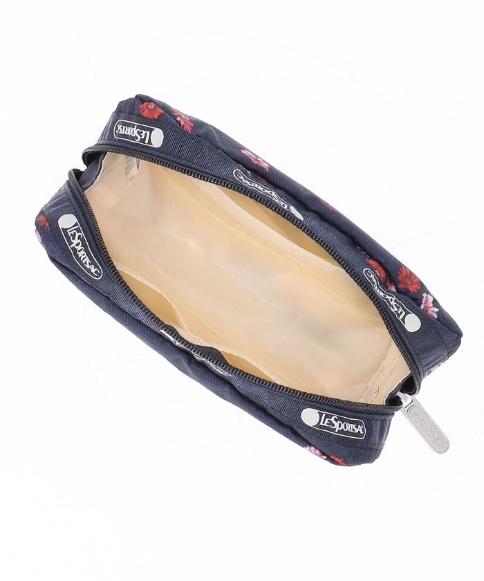 Pouch RECTANGULAR Denim Daisy [LeSportsac] [Official] COSMETIC/6511